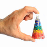 Orgonite Cone - 80mm - Multichip - Hira Online