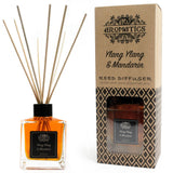 200ml Ylang Ylang & Mandarin Essential Oil Reed Diffuser - Hira Online