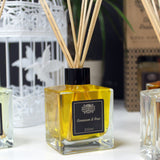 200ml Geranium & Rose Essential Oil Reed Diffuser - Hira Online