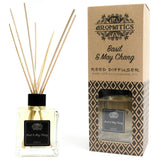 200ml Basil & Maychang Essential Oil Reed Diffuser - Hira Online