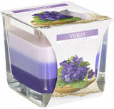 Rainbow Jar Candle - Violet - Hira Online