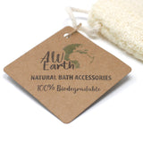 Brush Scrub & Scrape - Natural Loofah Scrub on Rope - 5" - 12.7 cm - Hira Online