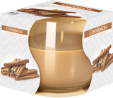 Scented Glass Jar Candle - Cinnamon