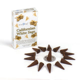 Stamford Premium Incense Cones - Californian White Sage - Hira Online