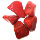 24x L Tumble Stones - Jasper - Red - Hira Online