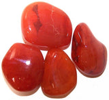 24x L Tumble Stones - Carnelian