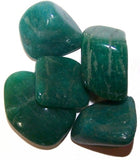 24x L Tumble Stones - Amazonite - Hira Online