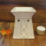 Yin-Yang Value Venetian Square Rope Design Oil Burner